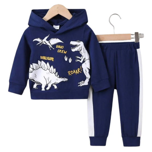 Dinosaurs Fleece Hoodie Tracksuit