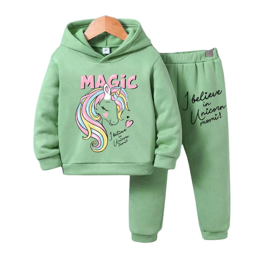 Magic Unicorn Fleece Hoodie Tracksuit